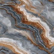 Elegant Gray and Brown Marble Effect Wallpaper design