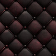 Dark Burgundy Quilted Leather 3D Effect Wallpaper design
