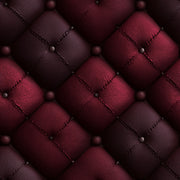 Burgundy and Black 3D Quilted Leather Wallpaper design