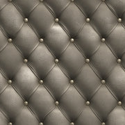 Gray 3D Tufted Effect Wallpaper design
