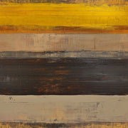 Warm Mustard and Chocolate Horizontal Abstract Wallpaper design