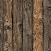 Rustic Oak Wood Plank Wallpaper design