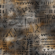 Burnt Umber and Charcoal Abstract Geometric Wallpaper design