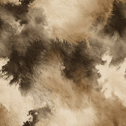 Taupe and Mocha Abstract Brushstroke Wallpaper design