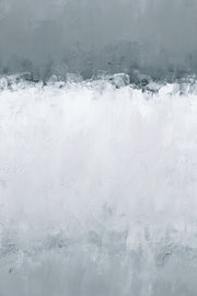 Gray and White Horizontal Abstract Stripe Wallpaper design