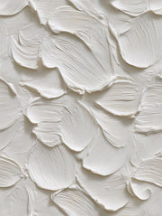 Cream 3D Textured Abstract Wallpaper design