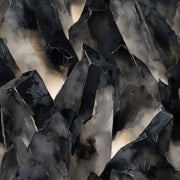 Charcoal Black Abstract Geometric Wallpaper design
