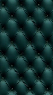 Dark Teal Quilted Texture 3D Wallpaper design