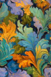 Vibrant Brushstroke Abstract Artistic Wallpaper design