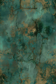 Emerald Green Abstract Textured Wallpaper design