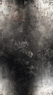 Grunge Black and Gray Graffiti Abstract Wallpaper design