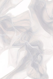 Soft Gray Abstract Flowing Pattern Wallpaper design