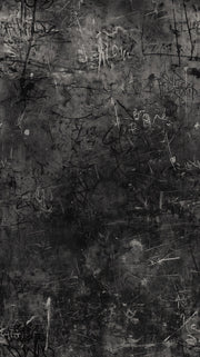 Dark Charcoal Graffiti Abstract Wallpaper design
