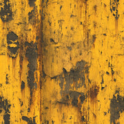 Industrial Yellow Distressed Texture Wallpaper design