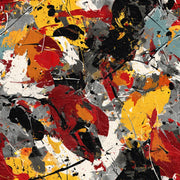 Vibrant Multicolor Abstract Brushstroke Wallpaper design