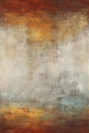 Rustic Orange and Coal Abstract Gradient Wallpaper design