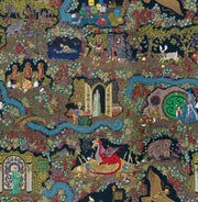 Fantasy Wallpaper Vintage Removable Mythical Wall Decor design