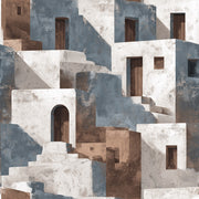 Geometric Wallpaper Architecture Mediterranean Decorative Mural design