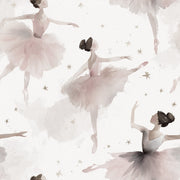 Ballerina Wallpaper Watercolor Removable Elegant Wall Mural design
