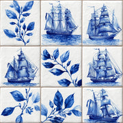 White Background Wallpaper Vintage Removable Nautical Wall Mural design