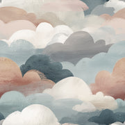 Clouds Wallpaper Abstract Removable Modern Wall Art design