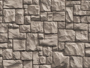Stone Texture Wallpaper Brown Rustic Removable Wall Decor design