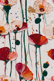 Floral Wallpaper Abstract Removable Modern Wall Mural design