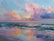 Seascape Wallpaper Sunset Ocean Wall Mural design