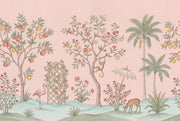 Vintage Wallpaper Tropical Jungle Wall Mural design