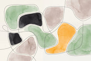 White Background Wallpaper Watercolor Texture Removable Wall Decor design