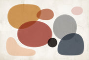 Organic Shapes Wallpaper Abstract Mid Century Inspired Removable Wall Decor design