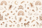 Fairytale Wallpaper Watercolor Removable Nursery Wall Decor design