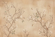 Muted Green Wallpaper Sage Chinoiserie Wall Mural design