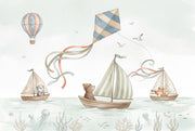 Hot Air Balloon Wallpaper Balloon Removable Sky Wall Decor design