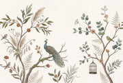 Muted Green Wallpaper Sage Green Teal Wall Mural design