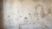 Muted Green Wallpaper Sage Green Olive Green Removable Wall Decor design