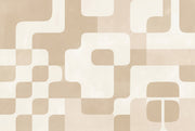 Mid Century Modern Wallpaper Retro Minimalist Wall Mural design