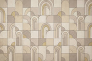 Geometric Wallpaper Arches Art Deco Removable Wall Decor design