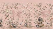Oriental Wallpaper Birds Floral Wall Mural design