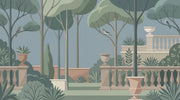 Trees Wallpaper Birds Modern Wall Mural design
