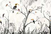 Toucan Wallpaper Tropical Birds Wall Mural design