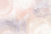 Abstract Watercolor Wallpaper Pastel Marble Cream Background Removable Wall Decor design