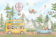 Hot Air Balloon Wallpaper Balloon Sky Removable Wall Decor design