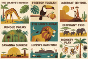 Mid Century Modern Wallpaper Retro Vintage Wall Mural design