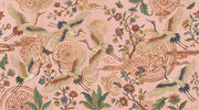 Chinoiserie Wallpaper Pink Nature Removable Wall Decor design