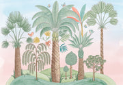 Tropical Landscape Wallpaper Palm Trees Botanical Wall Mural design