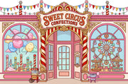 Walls Wallpaper Carnival Candy Wall Mural design