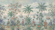 Cloudy Sky Wallpaper Elegant Chinoiserie Wall Mural design