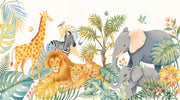 Tropical Jungle Wallpaper Animals Nature Wall Mural design