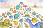 White Background Wallpaper Nursery Kids Removable Wall Decor design